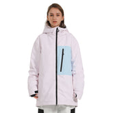 MARKERWAY Women Oversize Ski Jackets Winter Outdoor Warm Snowboard Jacket